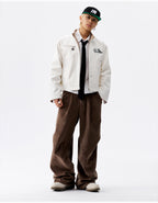 MEDM Plaid Lined Work Jacket