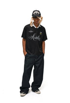 ANTIDOTE Striped Jersey Polo