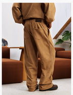 MEDM Suede Track Pants