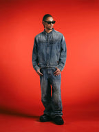 1807 Racing Washed Denim Jacket