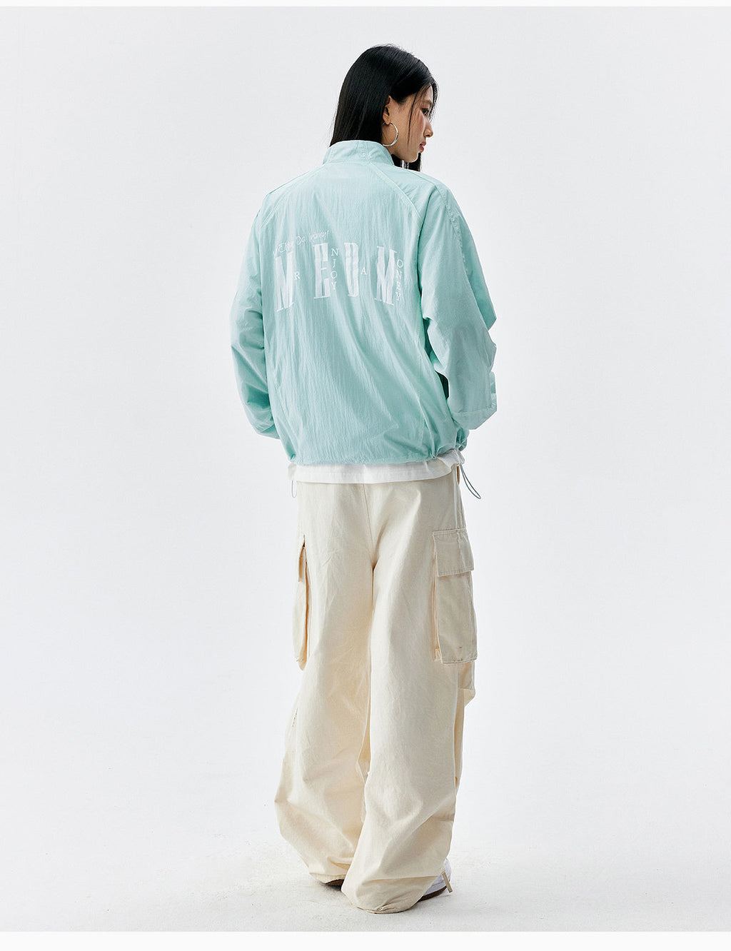 MEDM UV Resistant Logo Zip Jacket