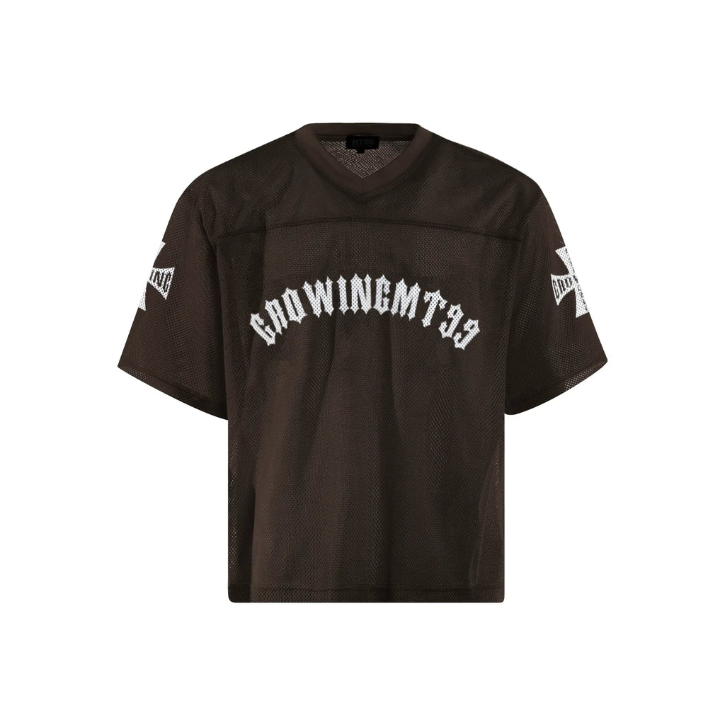 F3F Select Cross Print Mesh Jersey