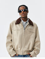 MEDM Studded Harrington Jacket