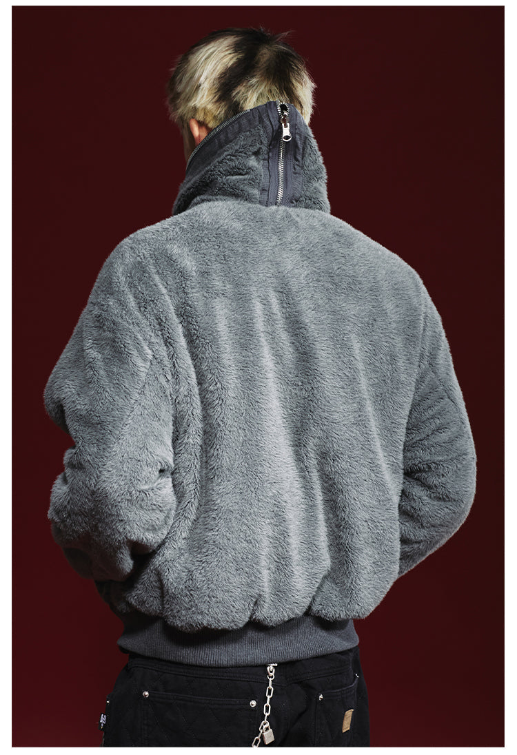 Remedy Multi Zipper Reversible MA-1 Bomber Jacket