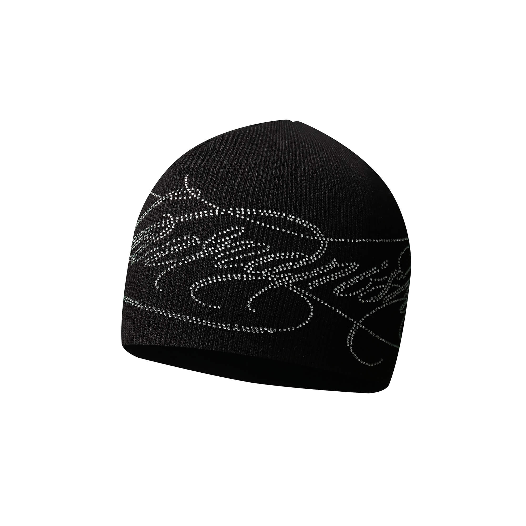 KARMANISTIC Rhinestone Knit Beanie