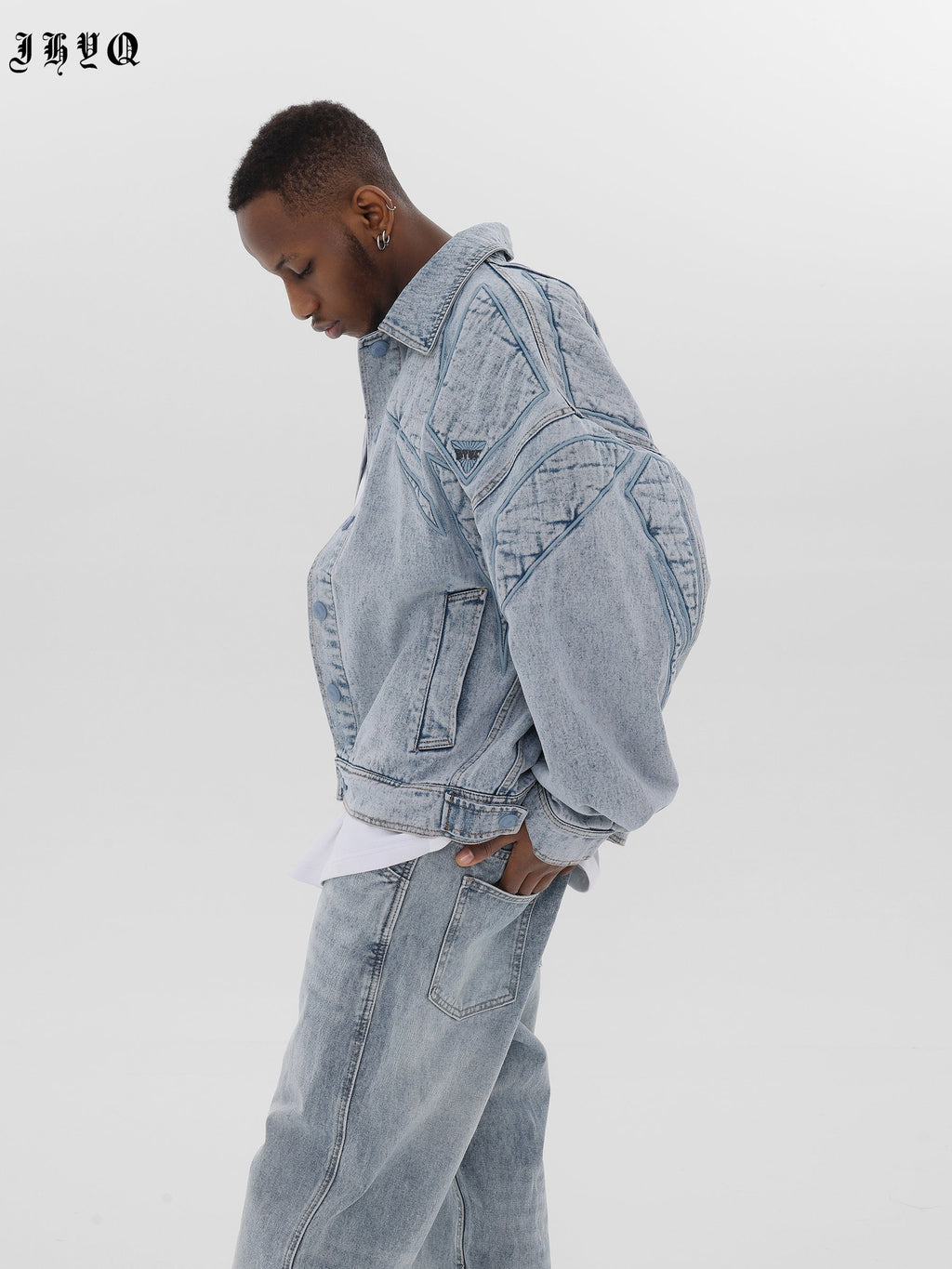JHYQ Embroidered Denim Jacket