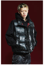 Remedy Cracked Design Puffer Vest