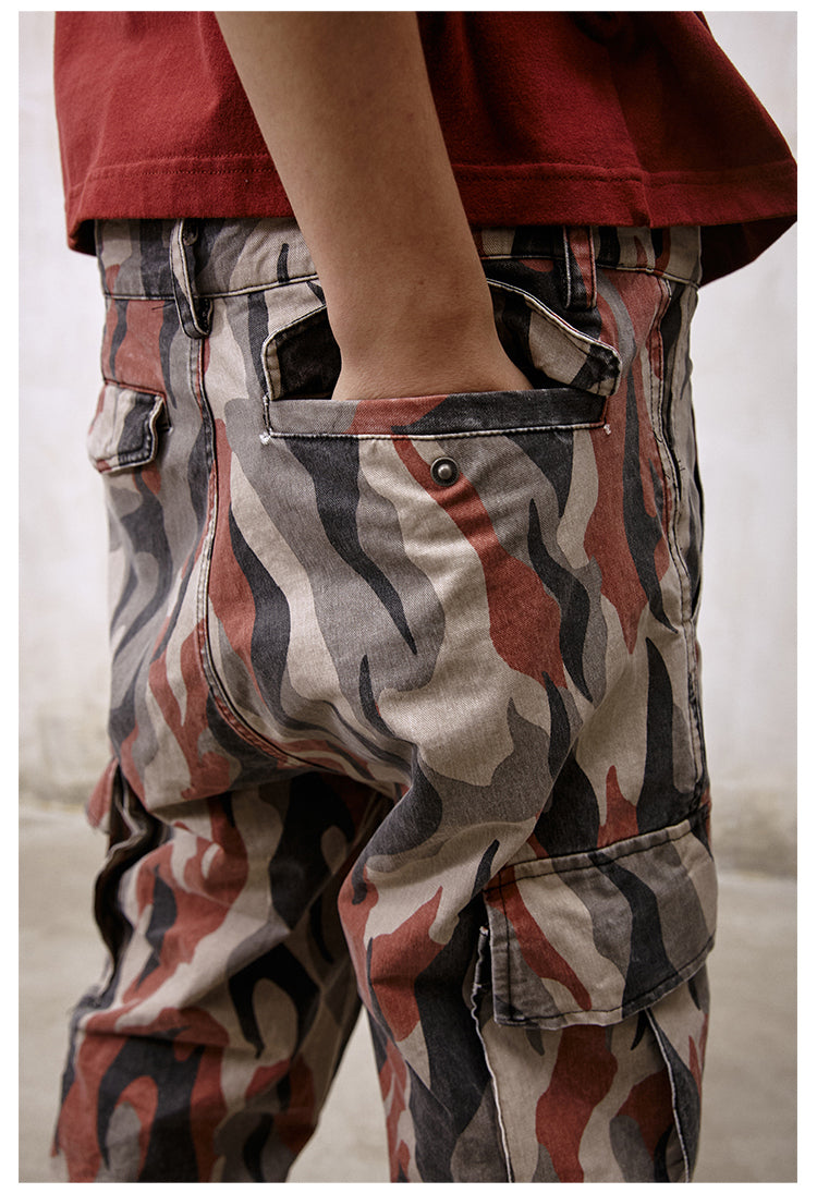 Remedy Flame Camouflage Work Cargo Pants