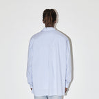 EMPTY REFERENCE Stripes Structured Long Sleeved Shirt