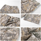 NOVACAM Tree Camouflage Work Baggy Shorts