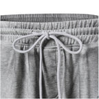 KARMANISTIC Distressed Flag Print Jogger Sweatpants