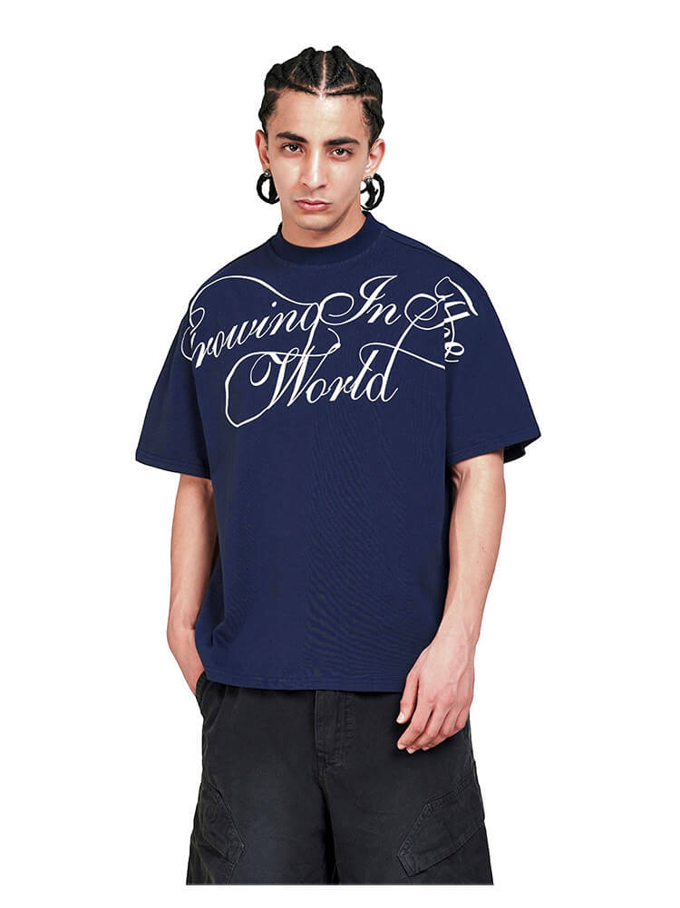F3F Select Large Calligraphy Print Tee