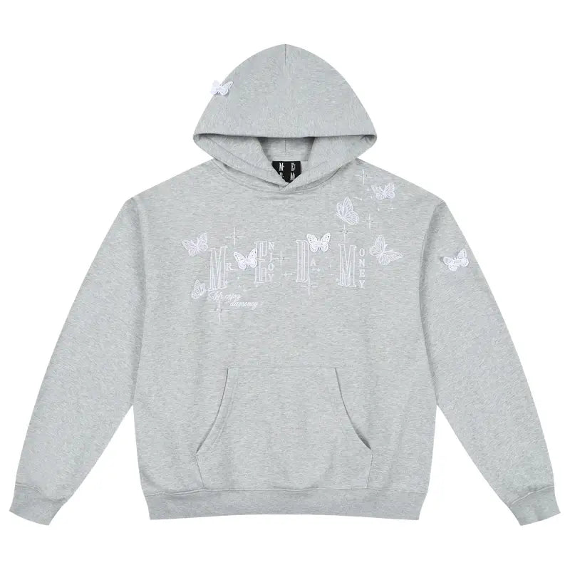 MEDM 3D Butterfly Logo Hoodie