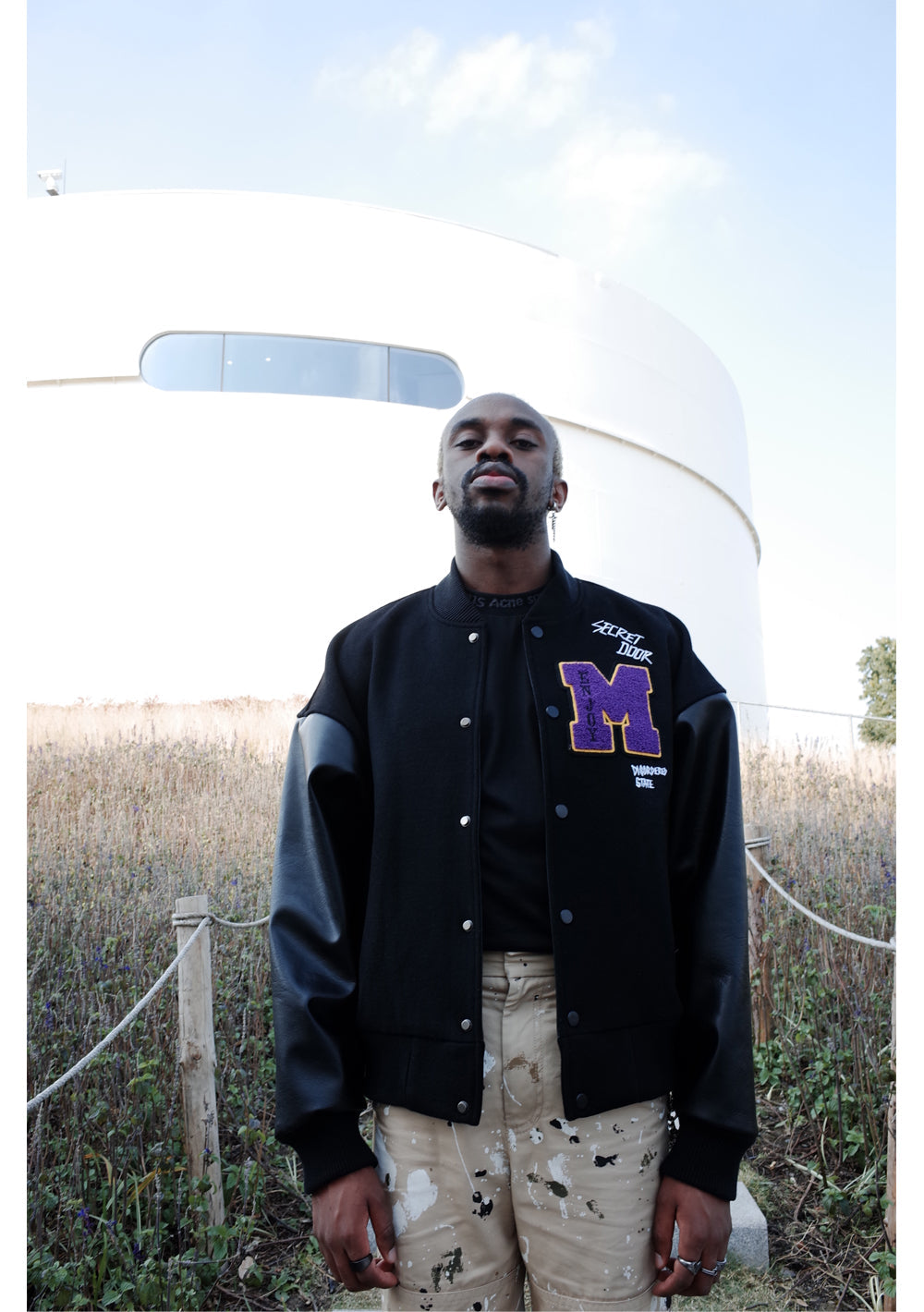 MEDM Symbols Varsity Jacket