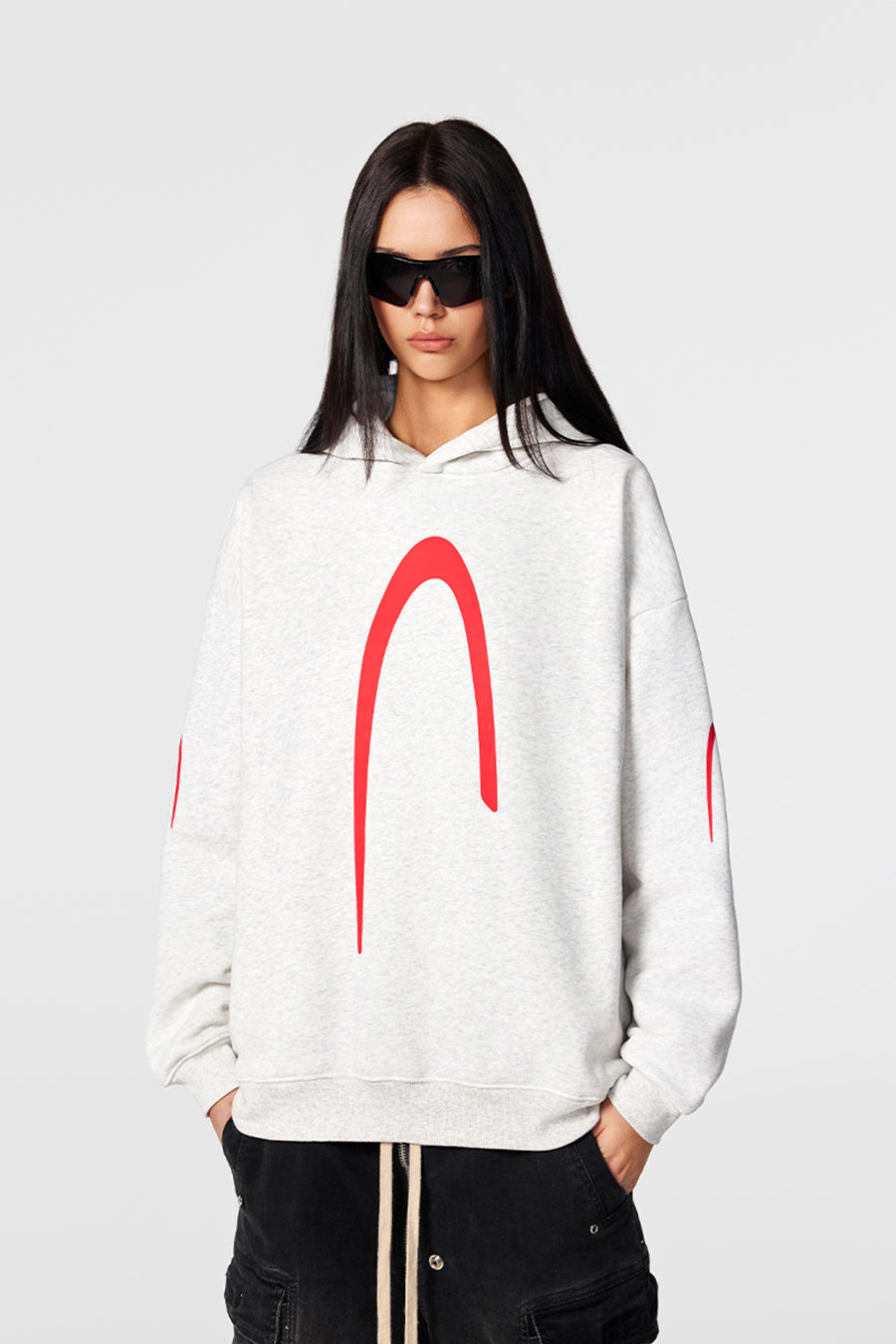 Achock Heavyweight Logo Printed Hoodie