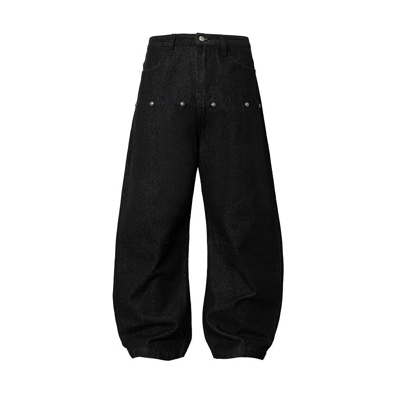 YADcrew Rivet Black Original Jeans