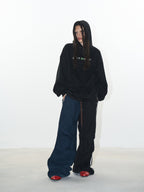 BLIND NO PLAN Layered Design Printed Hoodie