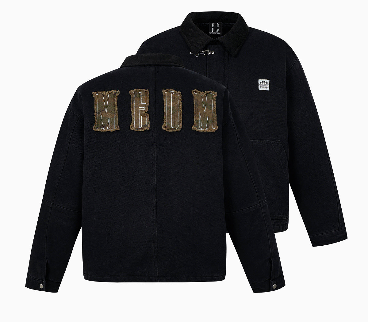 MEDM Camouflage Logo Patch Detroit Jacket