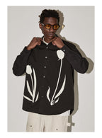EMPTY REFERENCE Tulip Print Long Sleeved Shirt