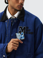 MEDM Camouflage Velcro Patch Detroit Jacket