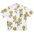 EMPTY REFERENCE Hand Painted Small Flower Short Sleeve Shirt