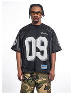 F3F Select 09 Numbering Printed Logo Mesh Hockey Jersey Tee