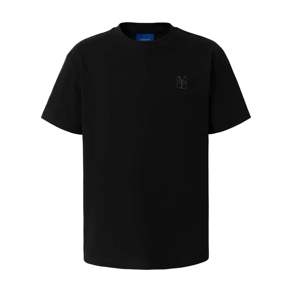 YADcrew Box Logo Slim Fit Basic Tee