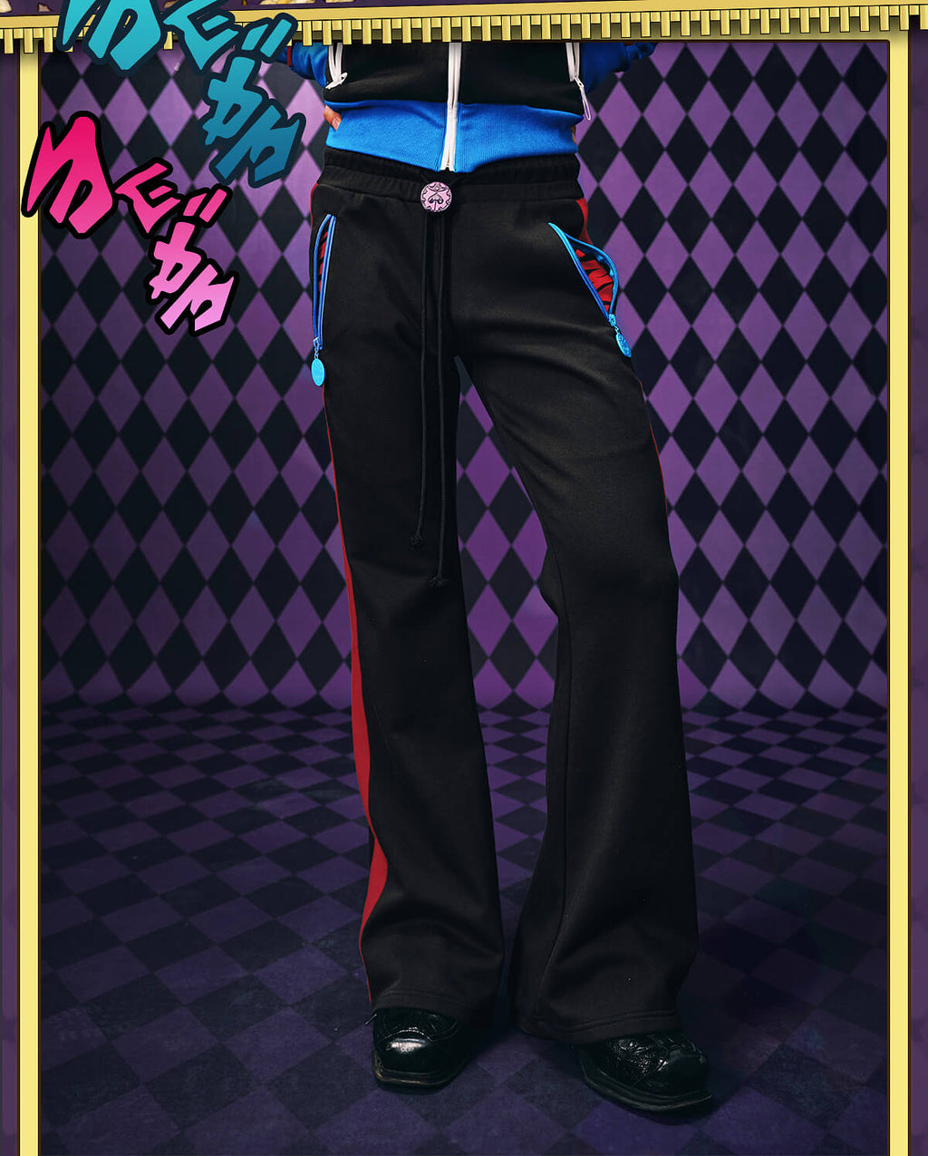 MEDM × JOJO Color Block Side Stripe Track Pants