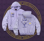 MEDM × JOJO Washed Graphic Print Zip Up Hoodie