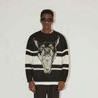 EMPTY REFERENCE Doberman Knit Sweater