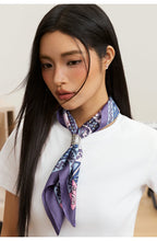 Small Town Kid Geometric Pattern Square Scarf
