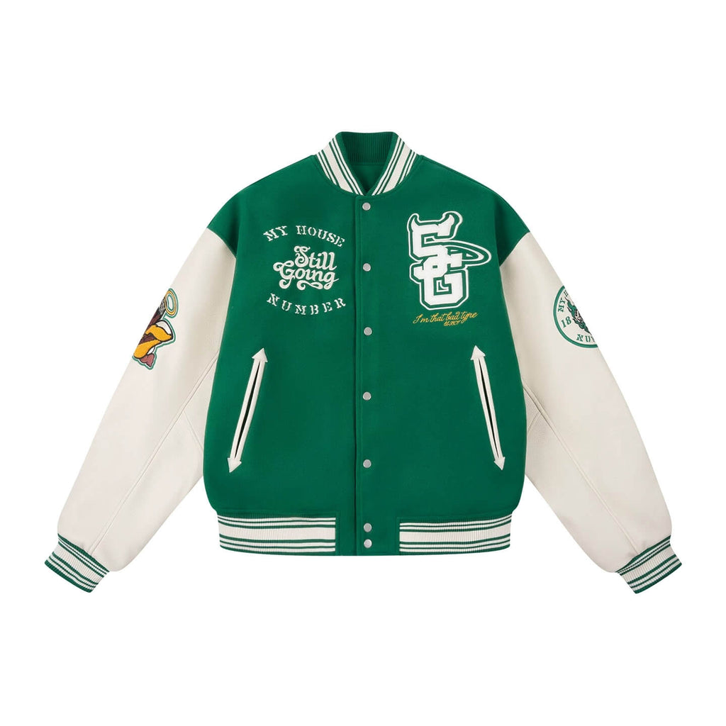 1807 Devil Angel Varsity Jacket