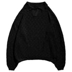 Remedy Mesh Polo Knit Sweater