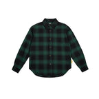 MHARF Classic Flannel Plaid Long Sleeve Shirt