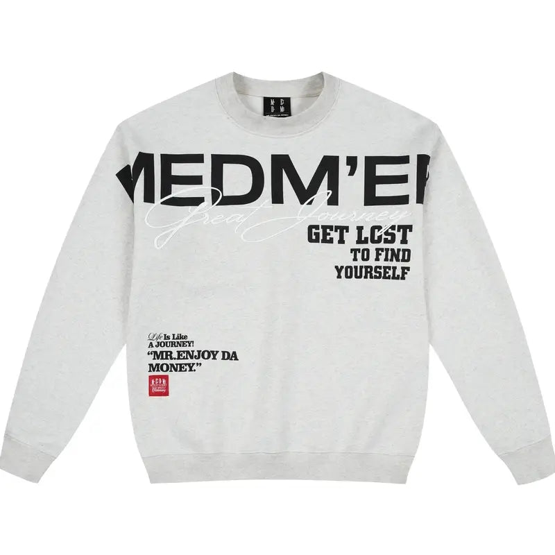 MEDM Big Logo Print Sweatshirt