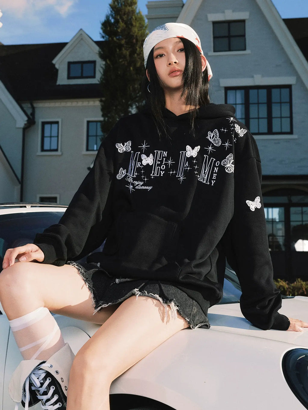 MEDM 3D Butterfly Logo Hoodie
