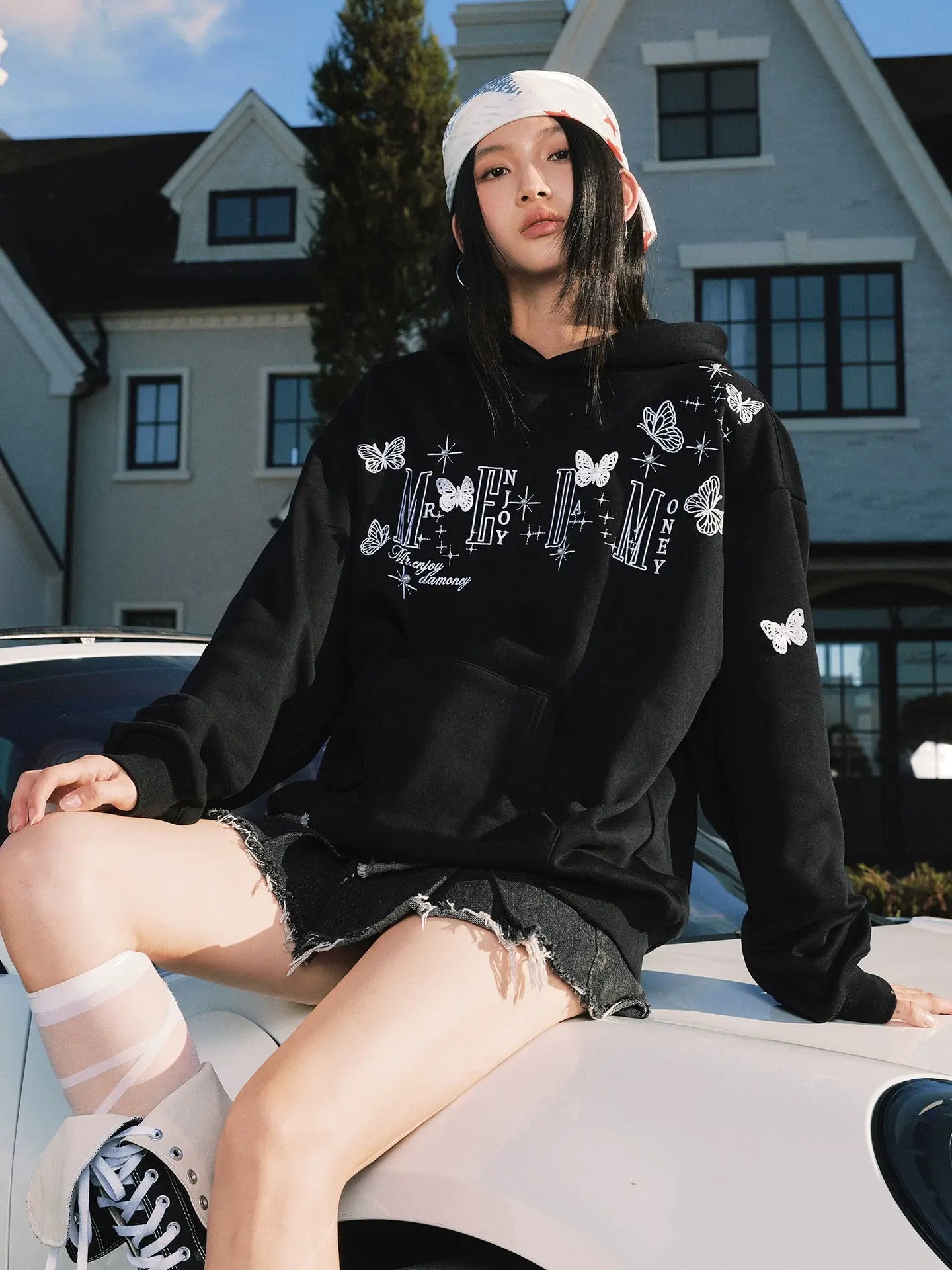 MEDM 3D Butterfly Logo Hoodie