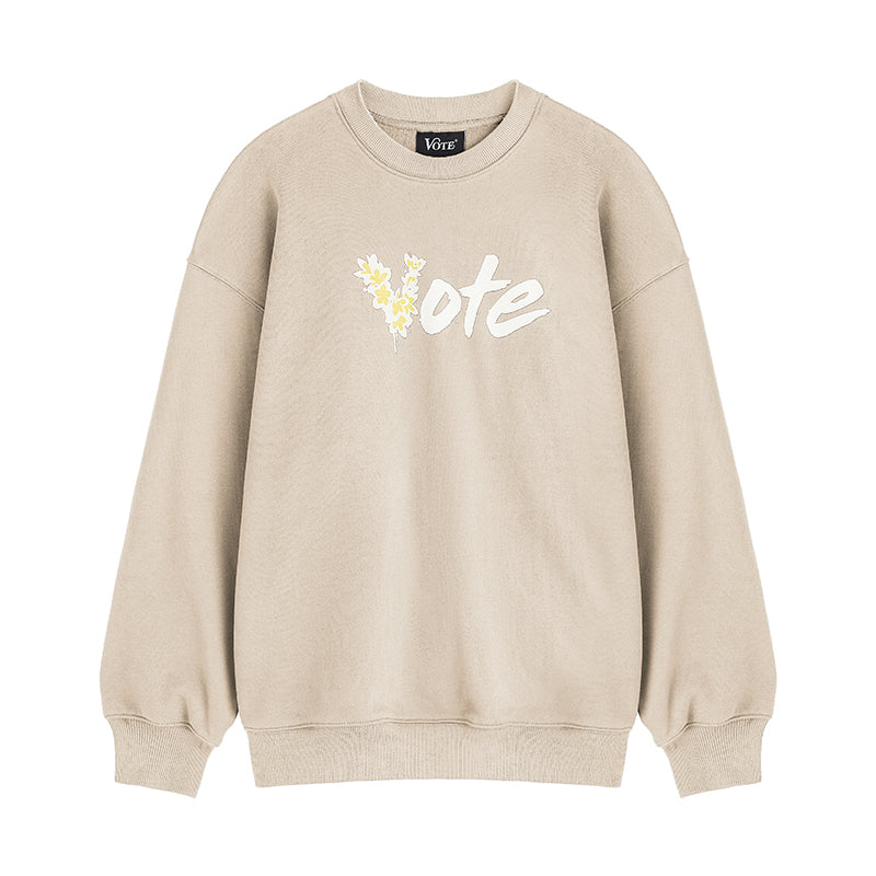 VOTE Basic Hawaiian Flower Sweatshirt