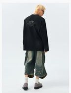 MEDM Clown Oil Painting Long Sleeve Tee