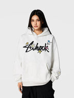 Achock Character Pattern Print Hoodie