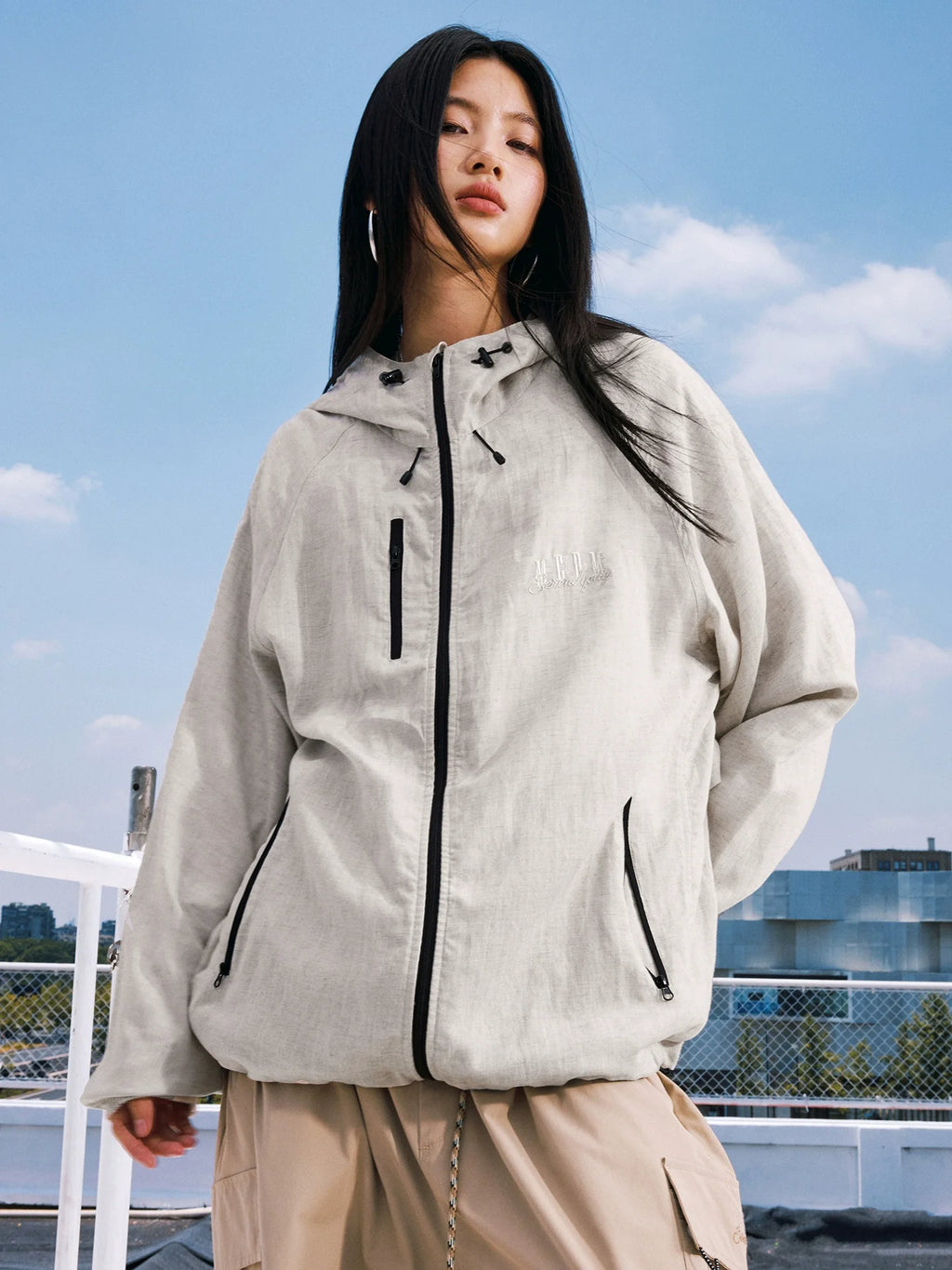 MEDM Lightweight Linen Outdoor Jacket