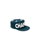 LIBERAFIT Star Studded Patch Embroidered Pillbox Cap