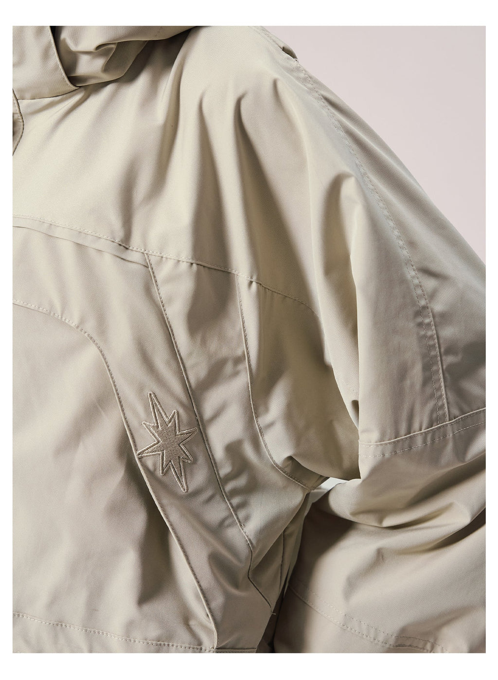 Remedy Backpack Design Hooded Windbreaker Jacket