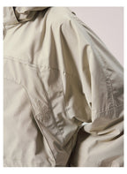 Remedy Backpack Design Hooded Windbreaker Jacket