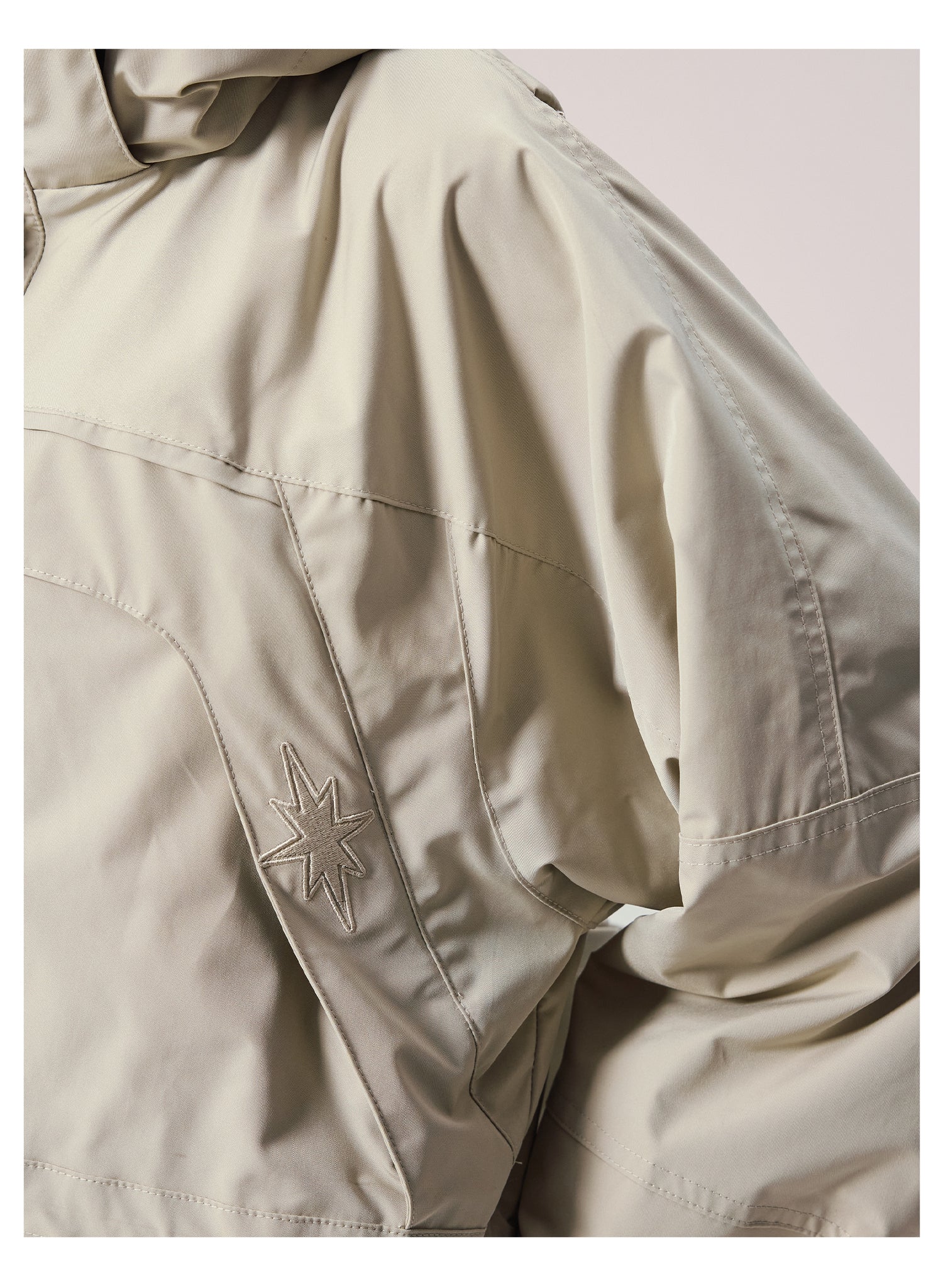 Remedy Backpack Design Hooded Windbreaker Jacket