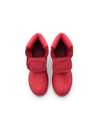 KARMANISTIC Nubuck Leather Embroidered Work Boots
