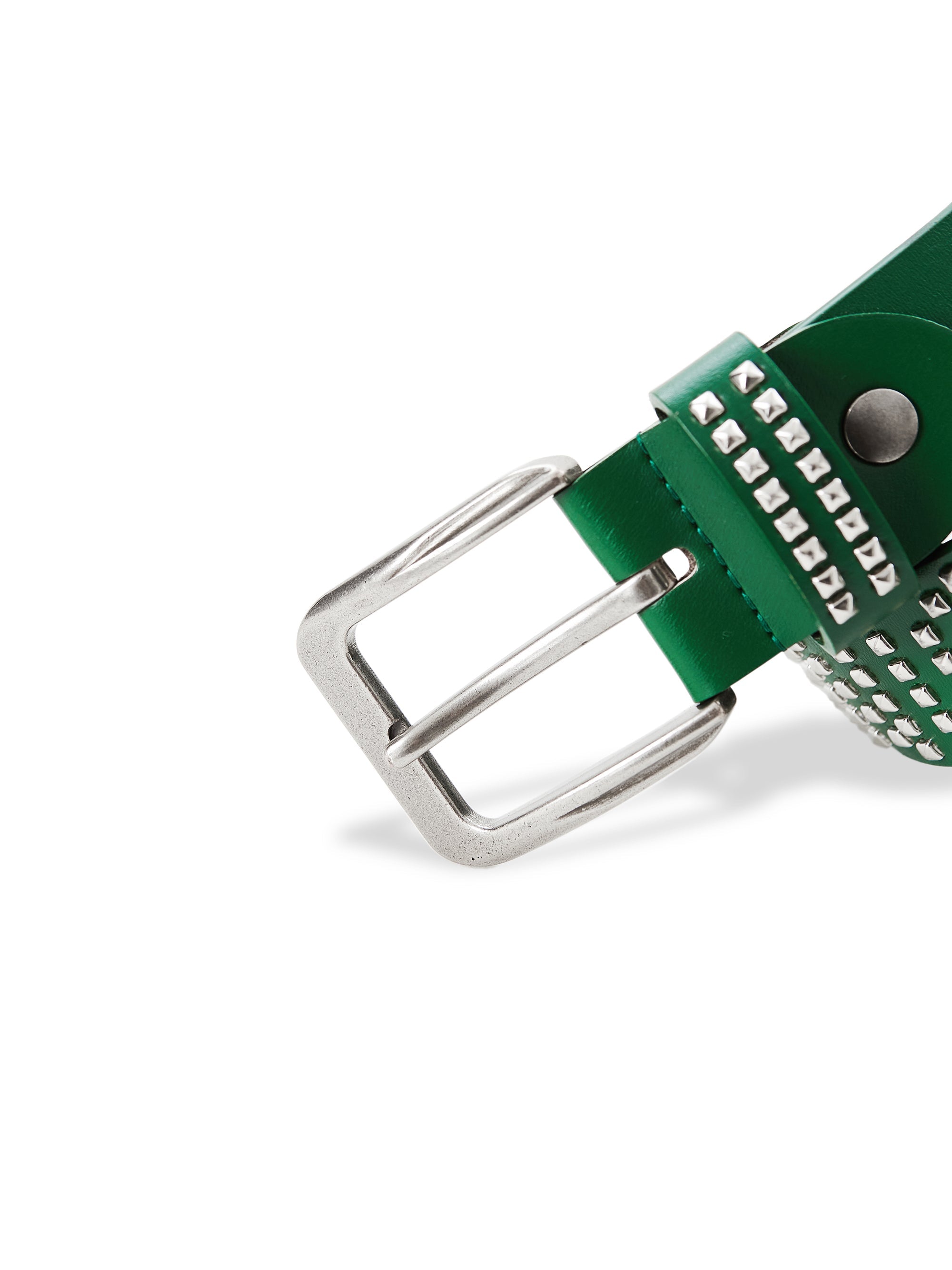KARMANISTIC Punk Studded Logo Belt