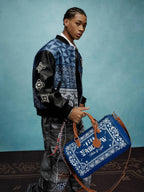YADcrew x MEDM PU Leather Weekender Bag