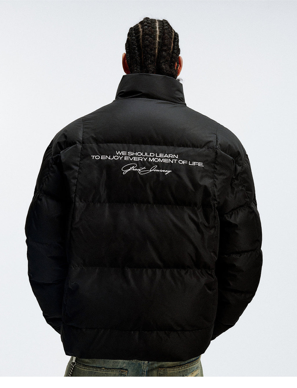 MEDM Honeycomb Pattern Down Jacket