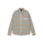 Achock Plaid Lace Long Sleeved Shirt